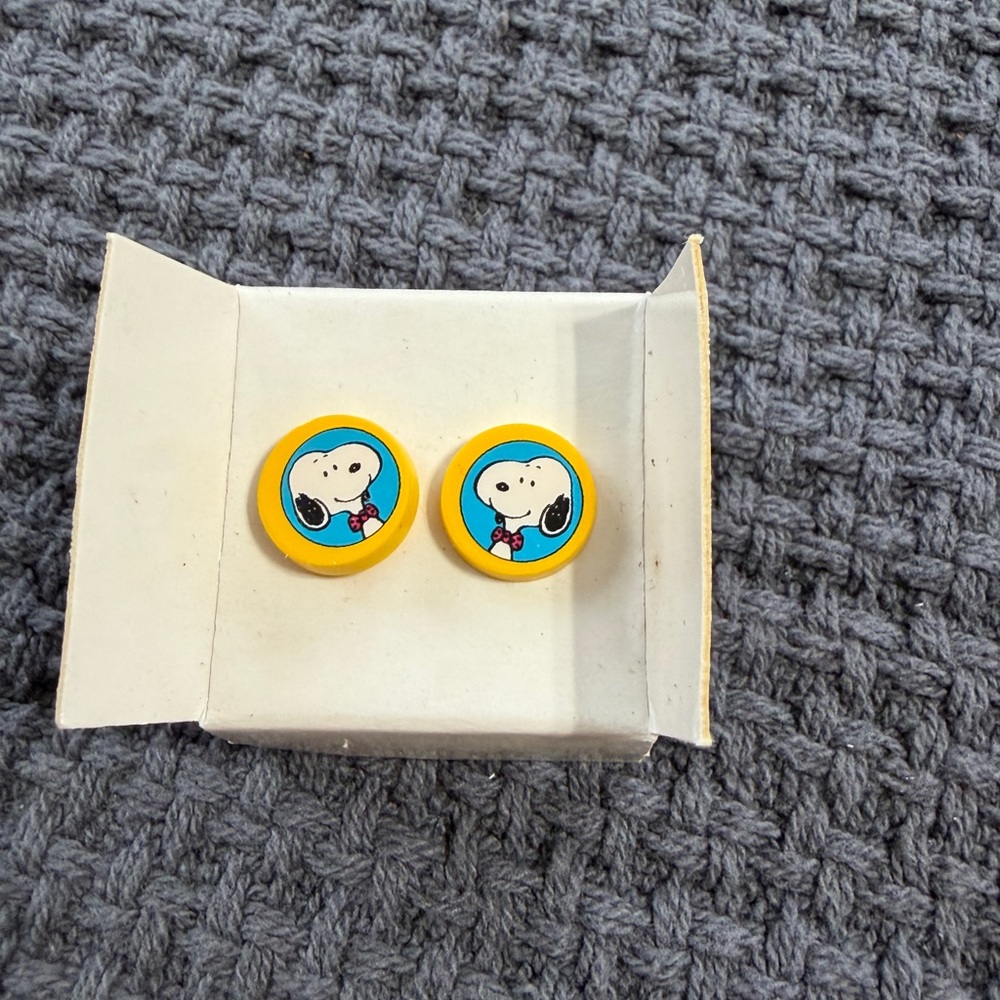 Snoopy On Parade Earrings